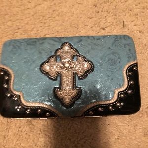 Blue cross wallet